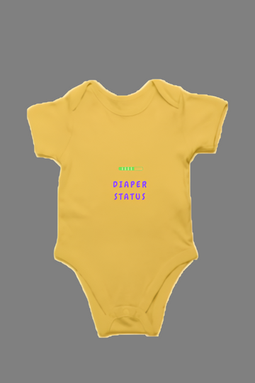 Drip Squadx Infant Diaper Status Romper