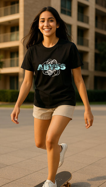 Abyss Tee | Eco Essential Drop – DripSquadX