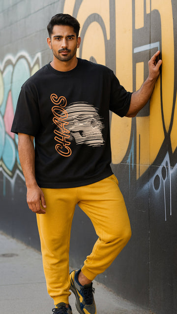 Drip SquadX Chaos Unisex Oversize Fit Tshirt