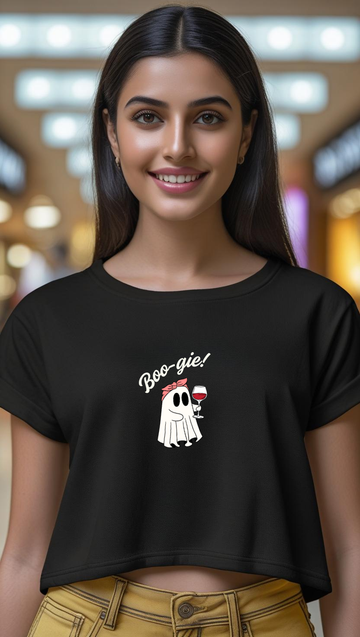 Boogie Premium Cotton Crop Top