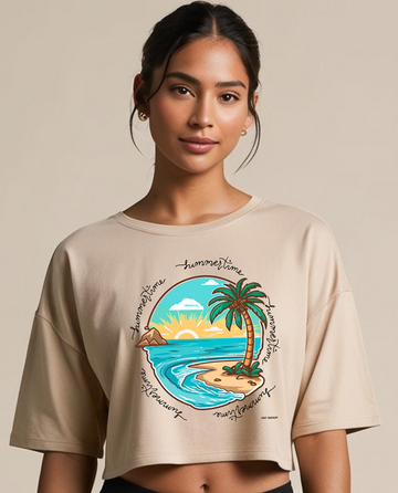 Drip SquadX Women Crop top Summer