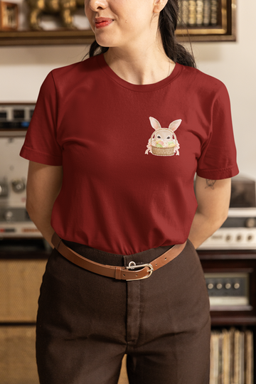 Drip SquadX Unisex Regular Fit Bunny Tshirt