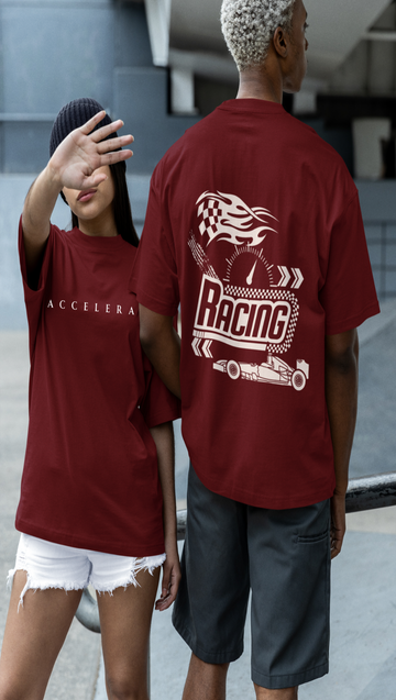 Drip SquadX Unisex Oversized Racing Tshirt