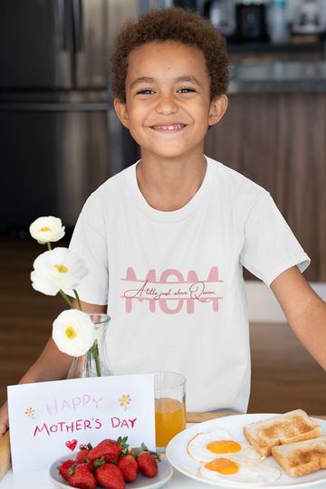 Drip SquadX Kid's Mom Is my Queen Tshirt