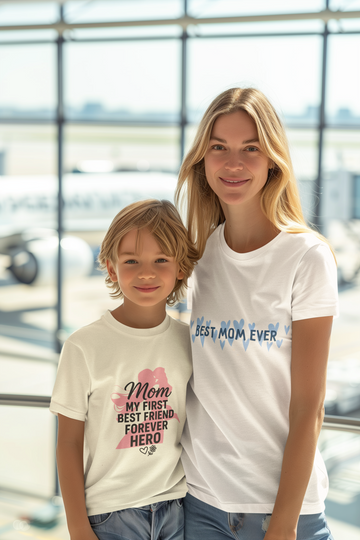 Drip SquadX Kids Tshirt Mom Is My Hero