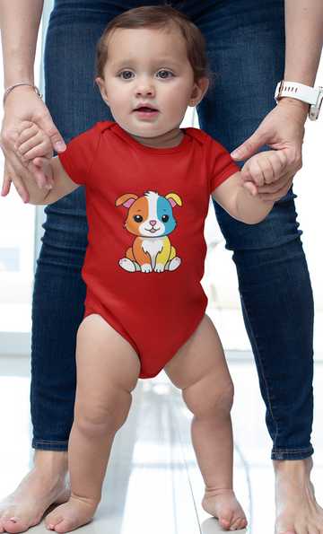 Drip Squadx Infant Multicolor Puppy Romper
