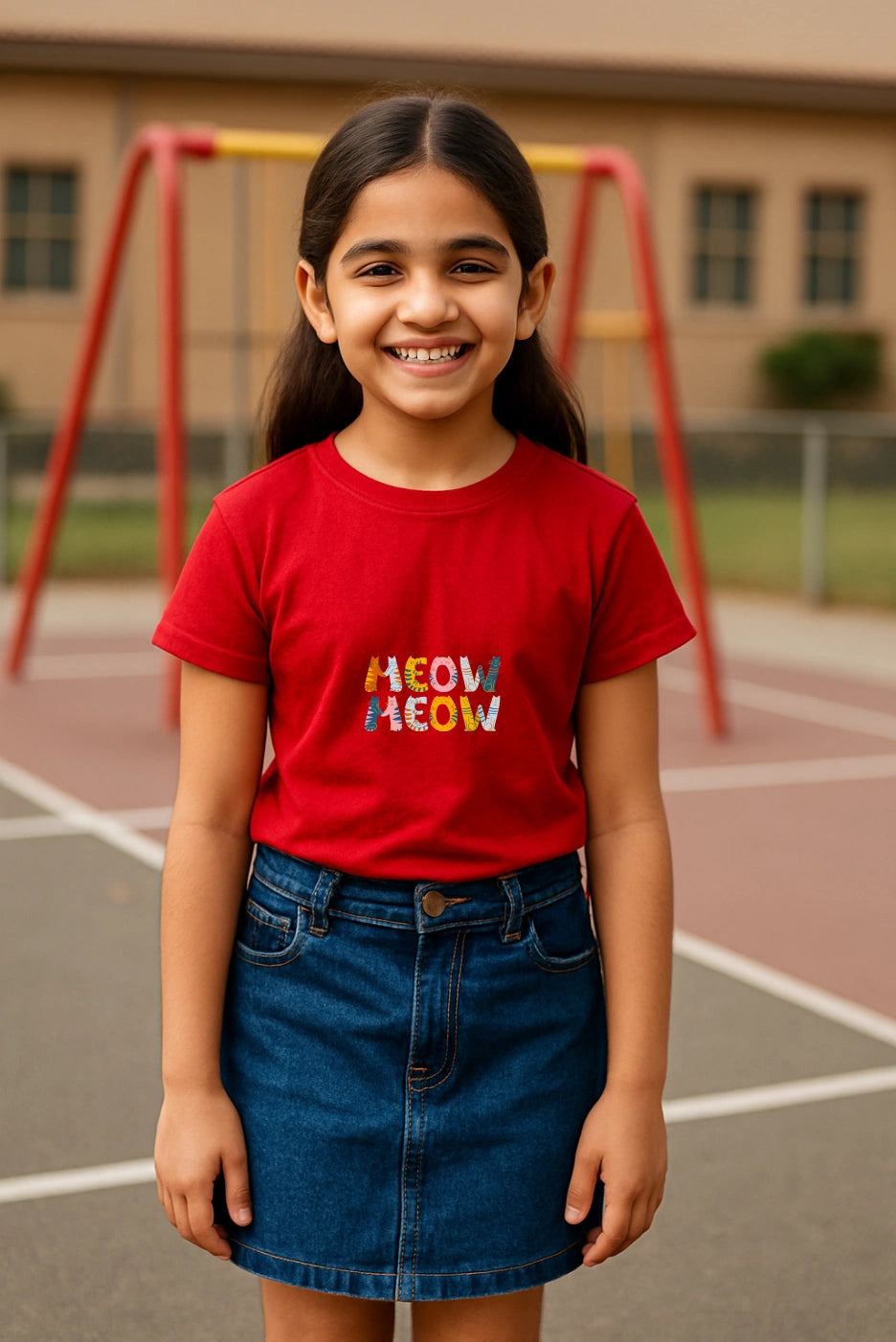 Kid's Cats Premium Cotton Tshirt