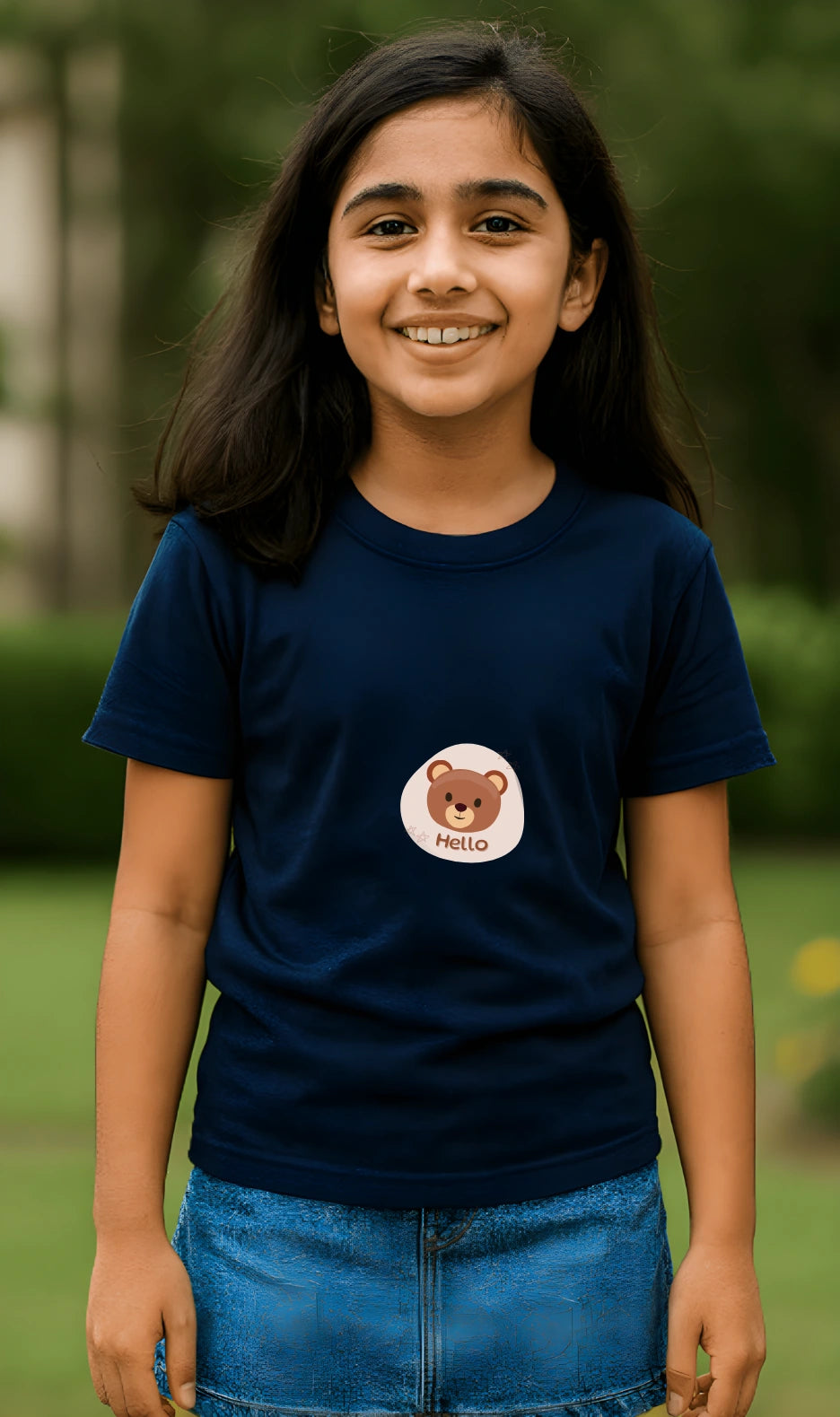 Kid's Hello Premium Cotton Tshirt