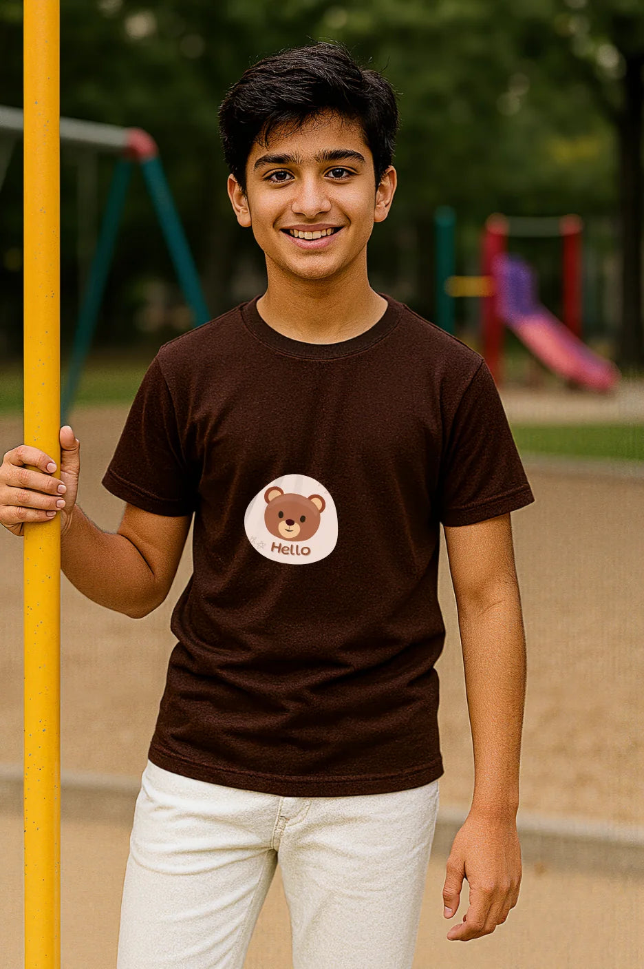 Kid's Hello Premium Cotton Tshirt