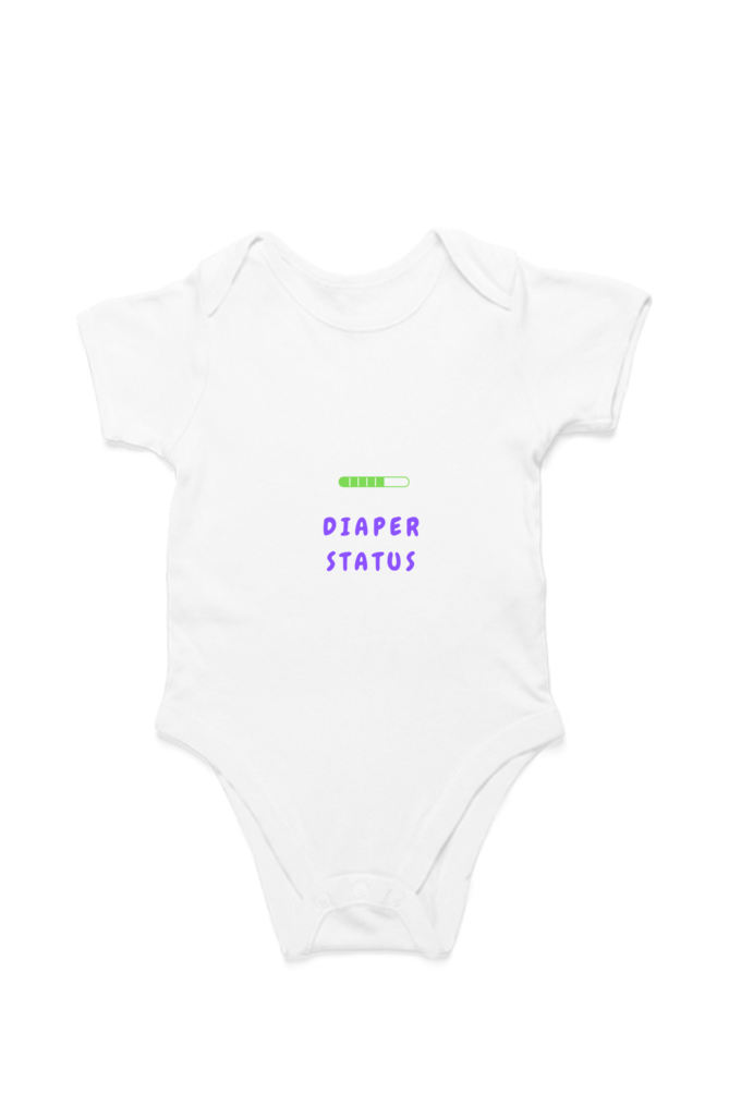 Drip Squadx Infant Diaper Status Romper