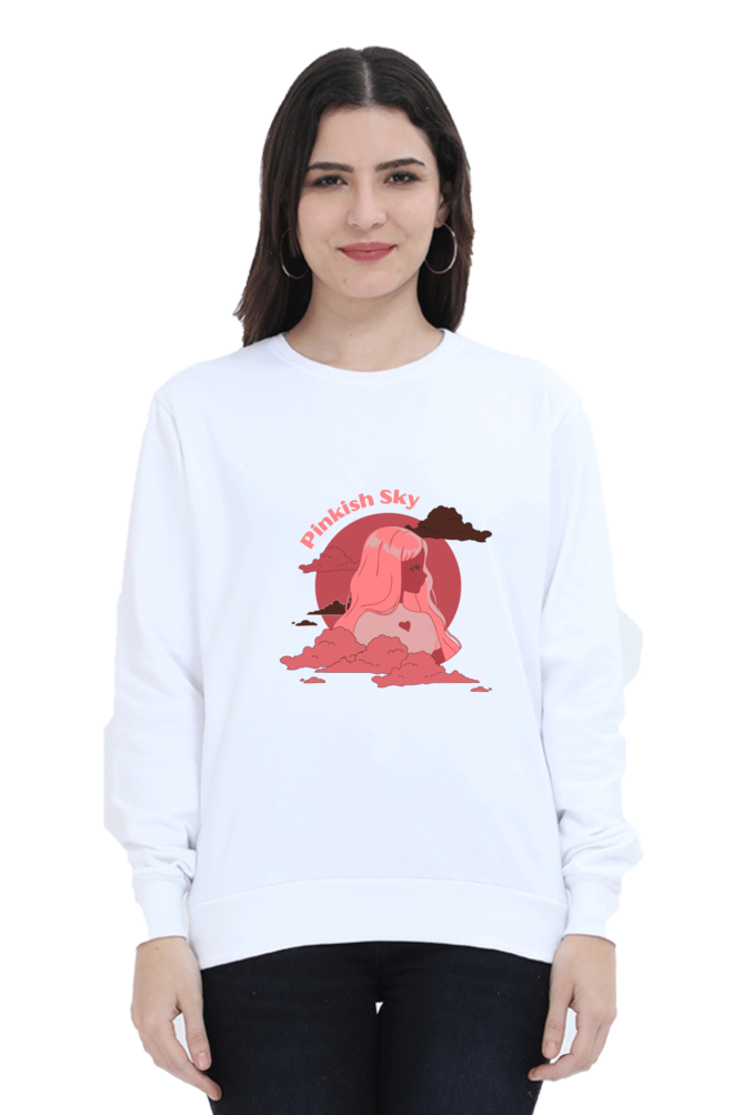 Drip SquadX Pinkish Sky Sweatshirt Women