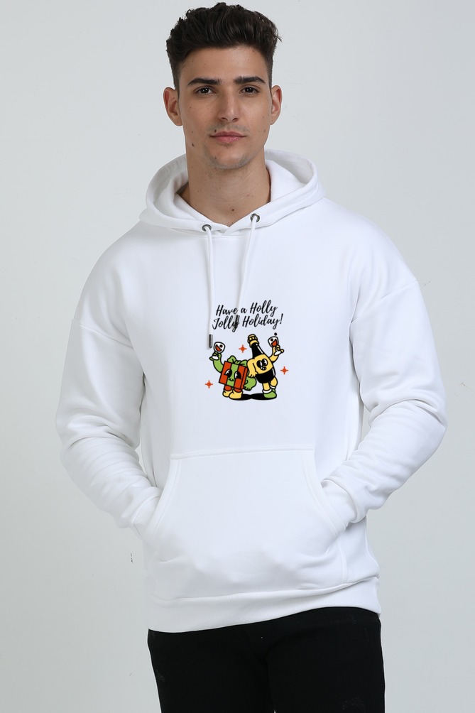 Oversized Holiday Hoodie Lavender N More 400 GSM Premium cotton | Dripsquadx