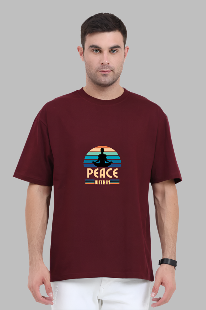 Drip SquadX Peace Within Unisex Oversize Classic Tshirt