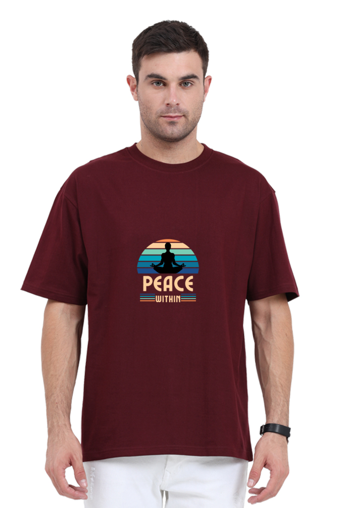 Drip SquadX Peace Within Unisex Oversize Classic Tshirt