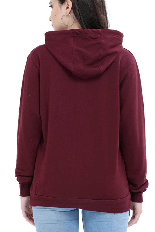 Drip SquadX Women Super Girl Hooded Sweatshirt