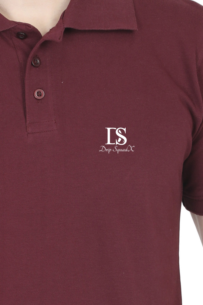 Drip SquadX Polo Shirt Logo