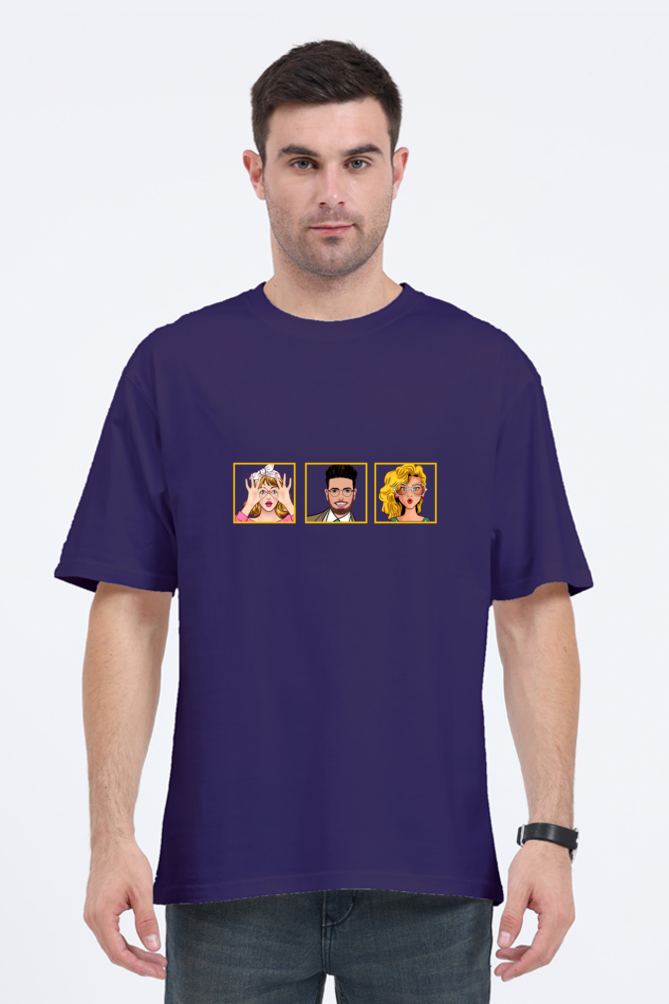 Drip SquadX Retro Unisex Oversize Classic Tshirt