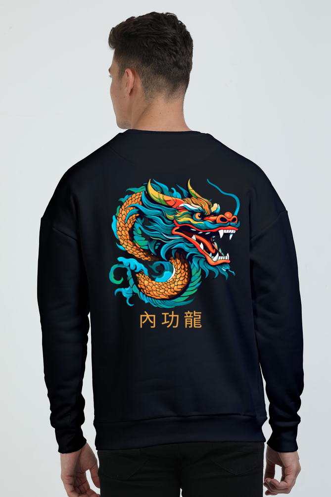 Drip SquadX Eternal Stregth Dragon Unisex Oversize Sweatshirt