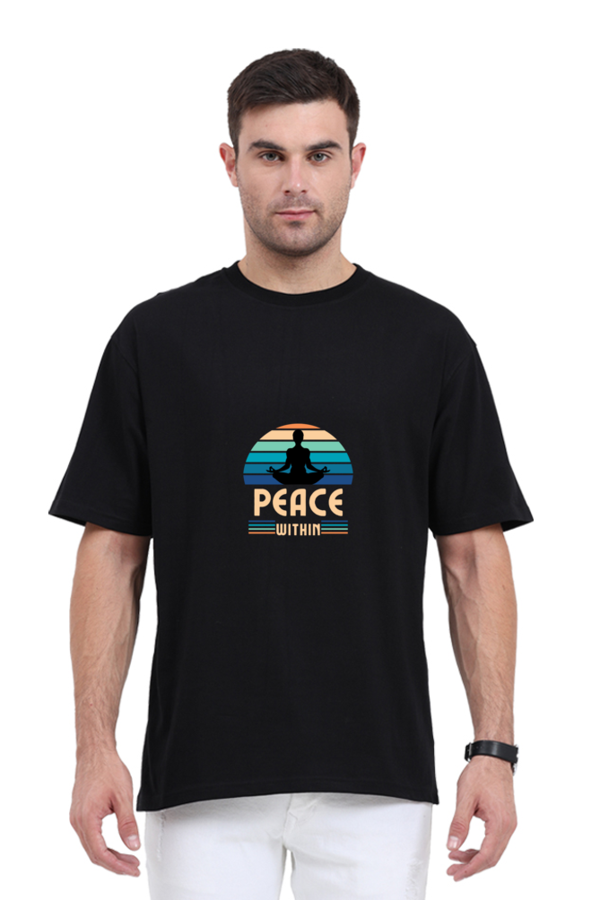 Drip SquadX Peace Within Unisex Oversize Classic Tshirt