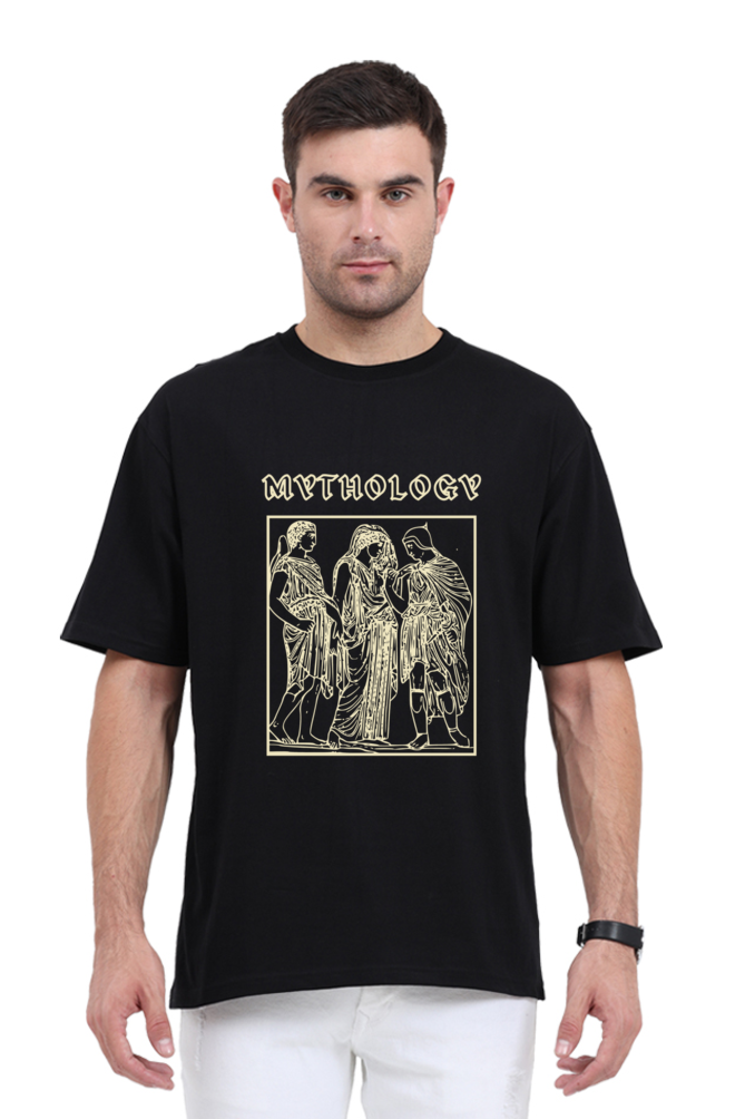 Drip SquadX Mythology oversized relaxed fit T- Shirt