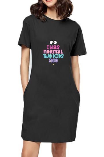 Drip SquadX Women Kids Ago Tshirt Dress