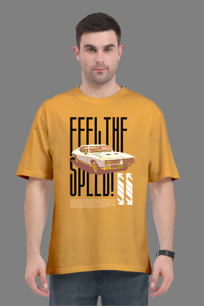 Drip SquadX Unisex Oversize  Feel The Speed Tshirt
