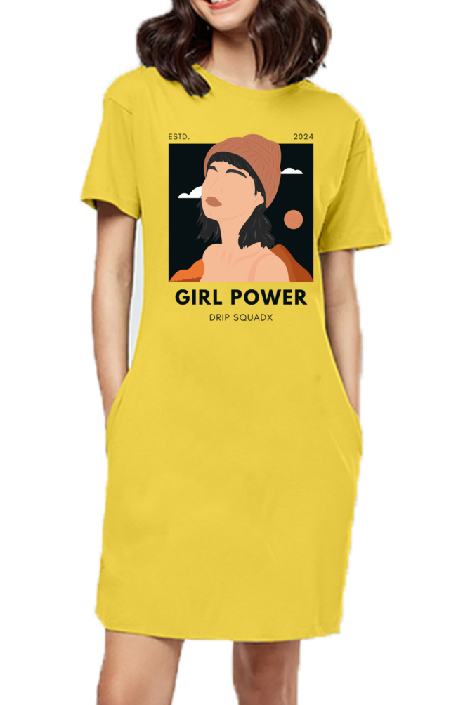 Drip SquadX Girl Power Dress for Women