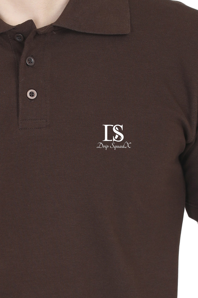 Drip SquadX Polo Shirt Logo