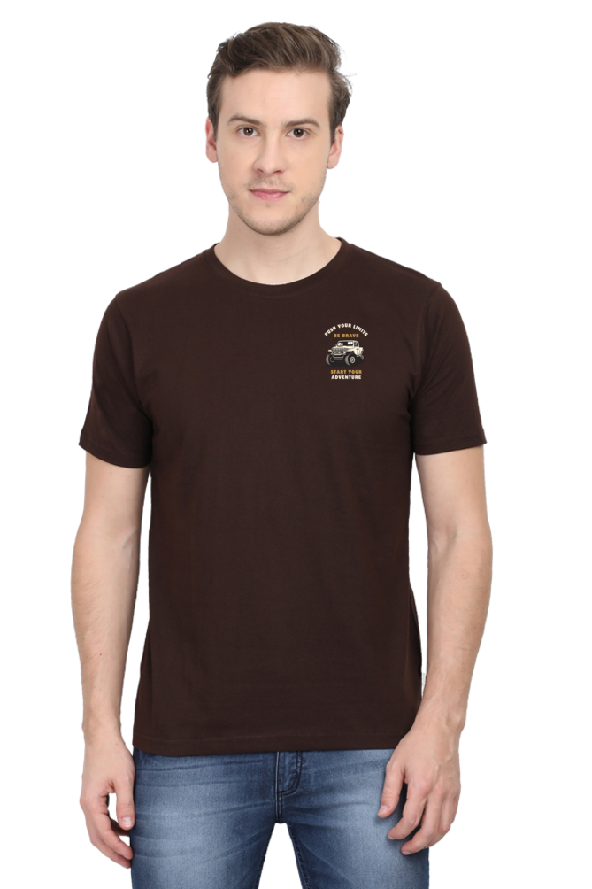 Drip SquadX Push Your Limit Adventure Light Logo Classic Tshirt