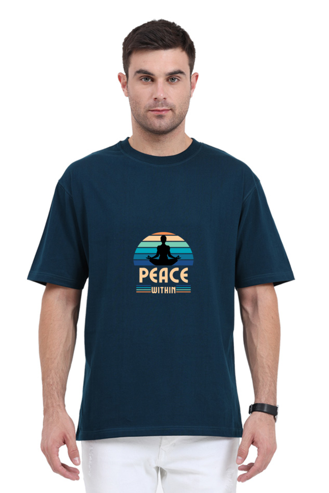Drip SquadX Peace Within Unisex Oversize Classic Tshirt