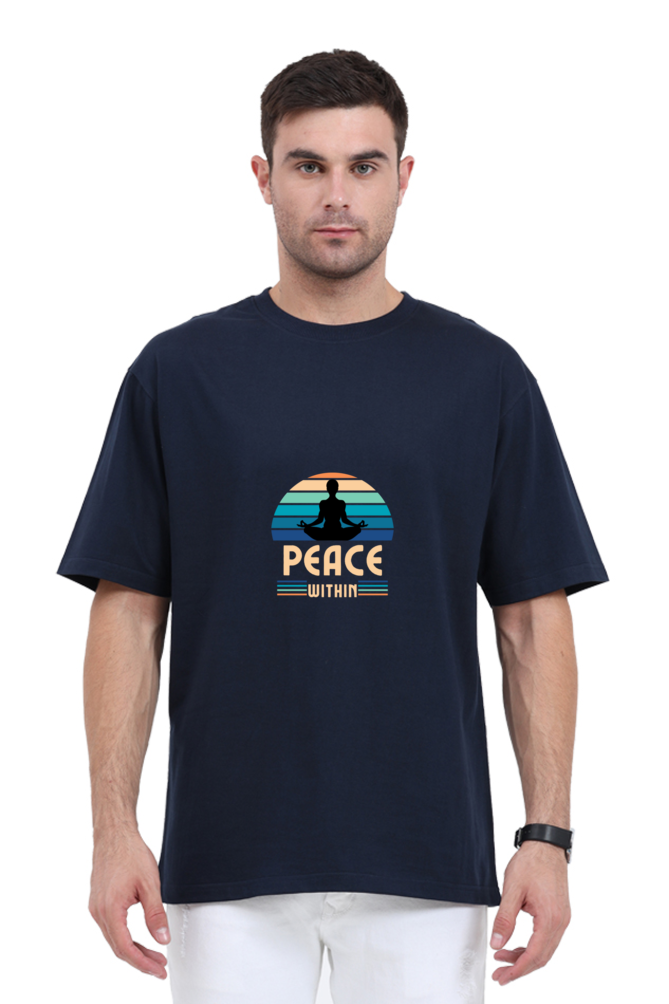 Drip SquadX Peace Within Unisex Oversize Classic Tshirt