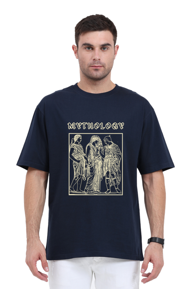 Drip SquadX Mythology oversized relaxed fit T- Shirt