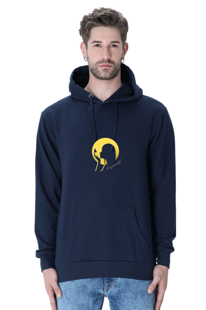 Unisex Love Yourself Hoodie Maroon N More 300 GSM Premium cotton | Dripsquadx