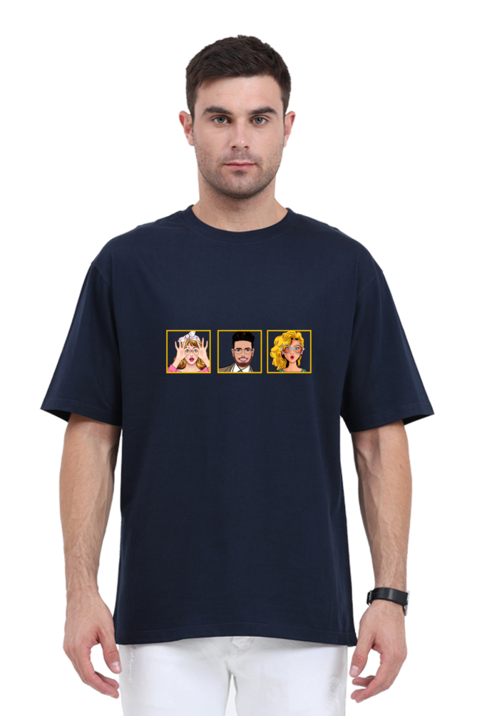 Drip SquadX Retro Unisex Oversize Classic Tshirt