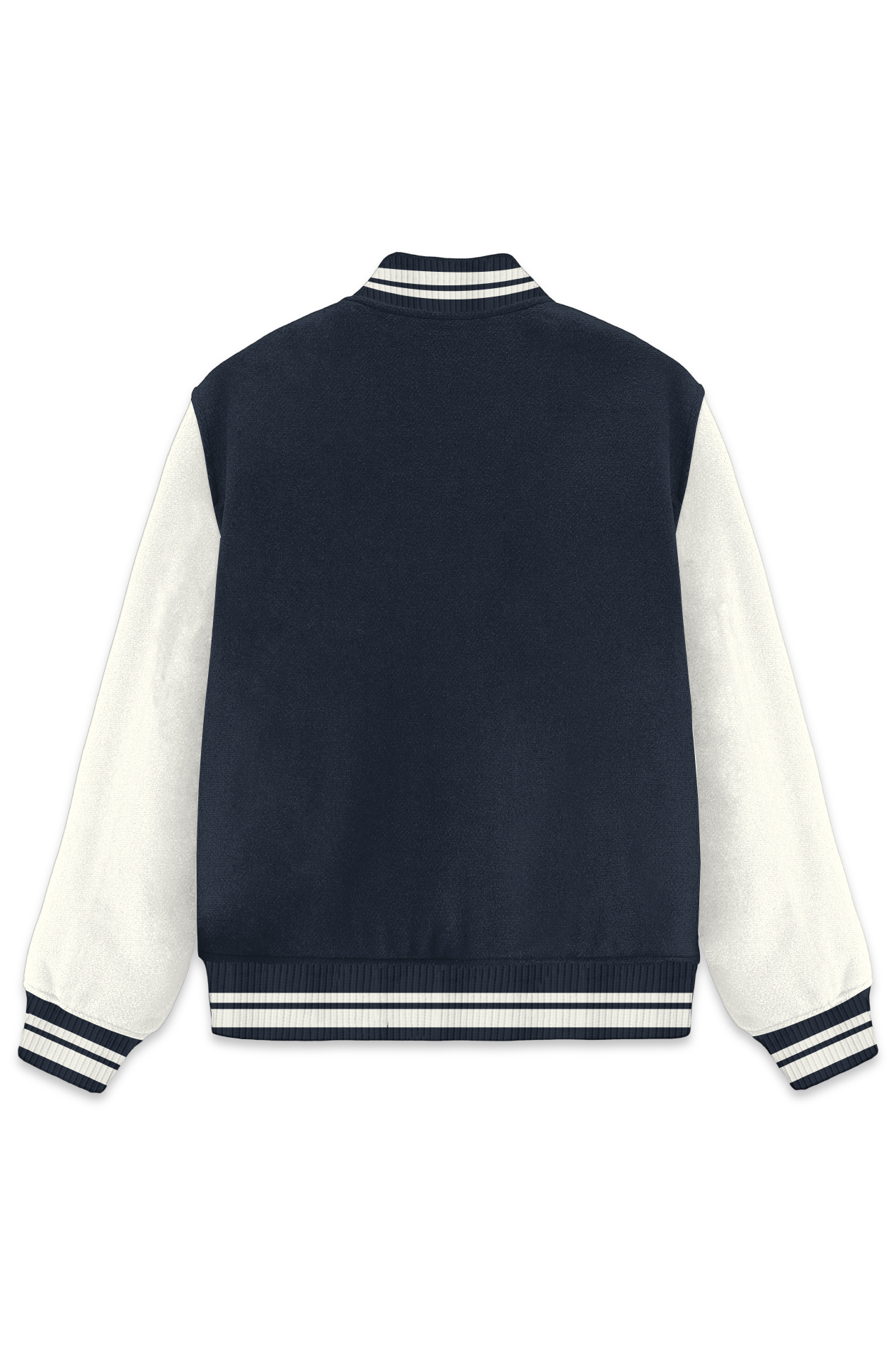 Unisex Letter F Varsity Jacket Black N Blue  300 GSM Premium cotton | Dripsquadx