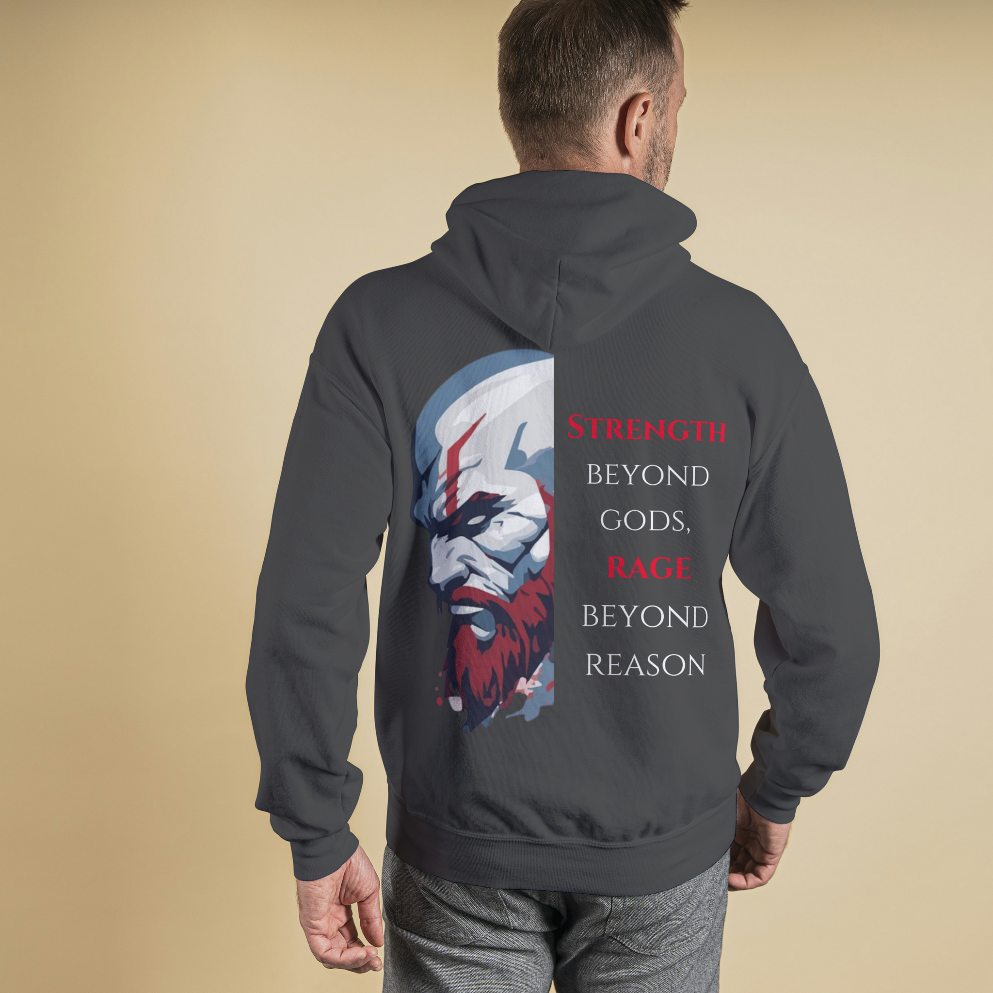 Drip Squadx Gamer Krato Strength Hoodie