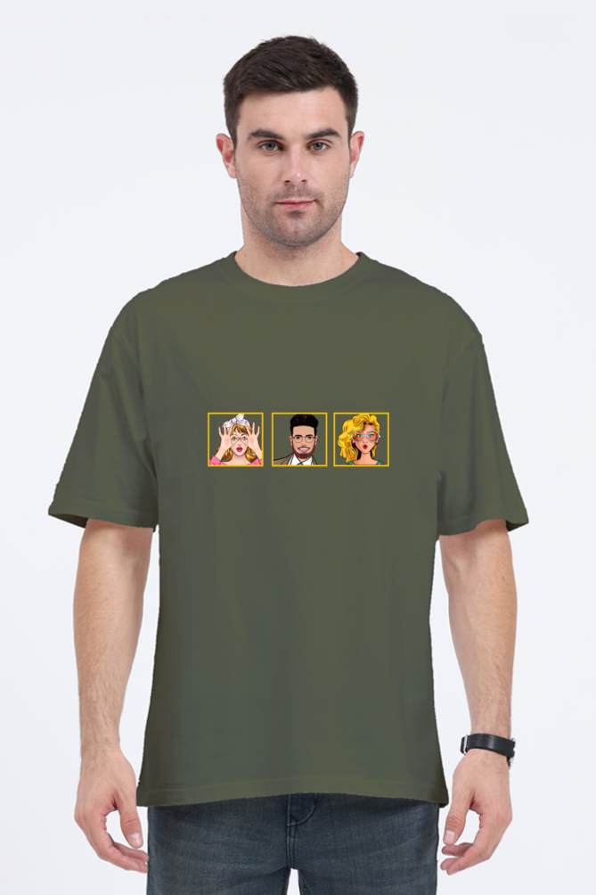 Drip SquadX Retro Unisex Oversize Classic Tshirt