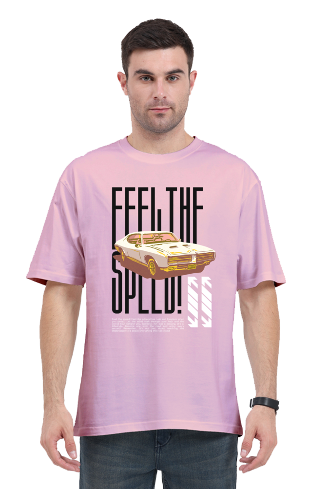 Drip SquadX Unisex Oversize  Feel The Speed Tshirt