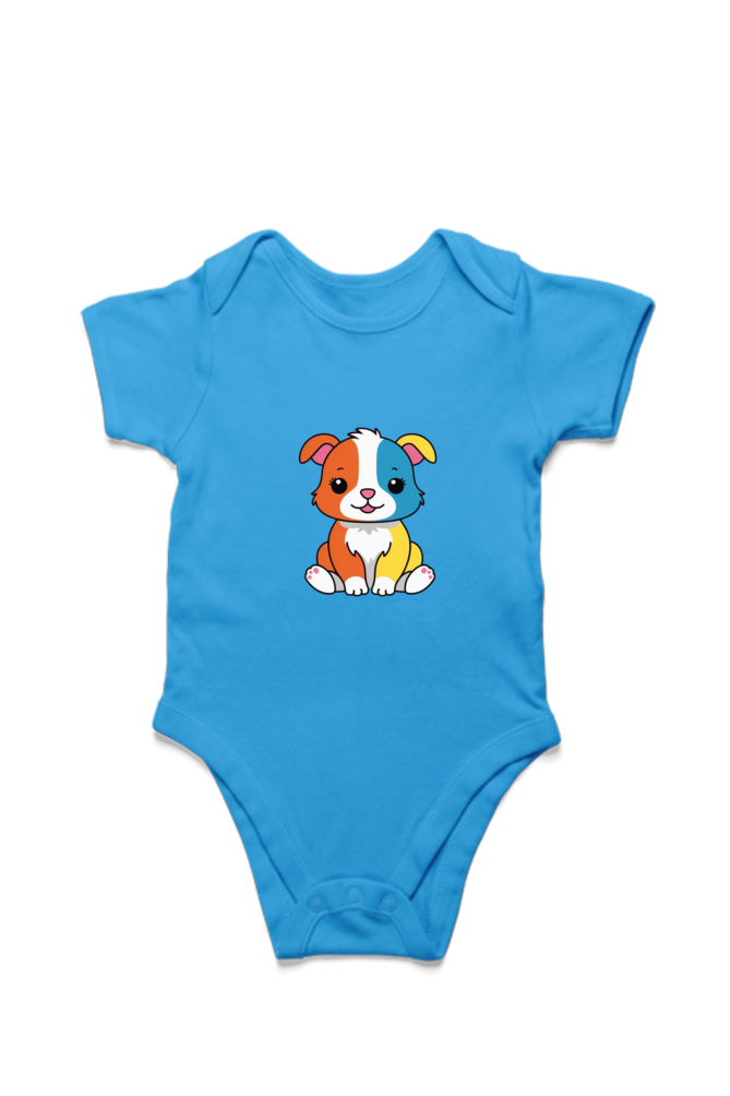 Drip Squadx Infant Multicolor Puppy Romper