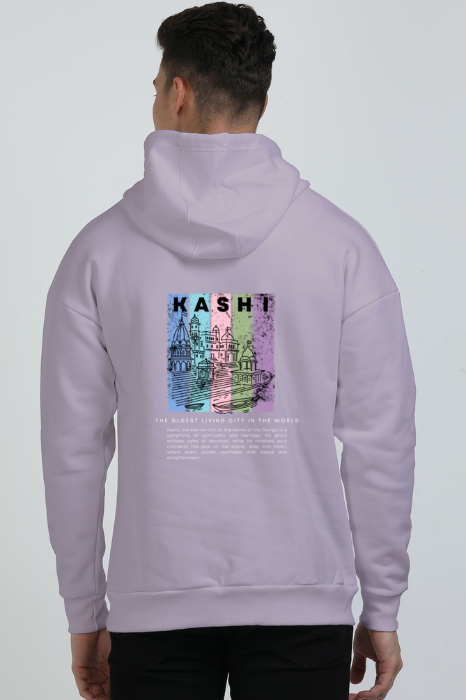 Oversized Kashi Hoodie Maroon N more 400 GSM Premium cotton | Dripsquadx Comfort Meets Spirituality