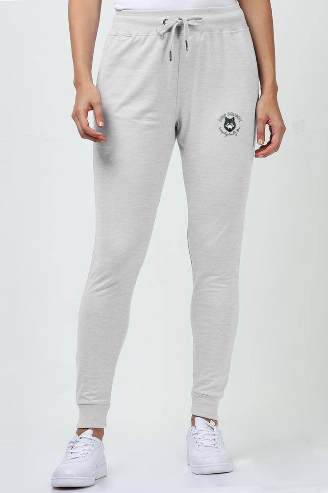 Drip SquadX Unisex Wolf Logo in Brown Jogger