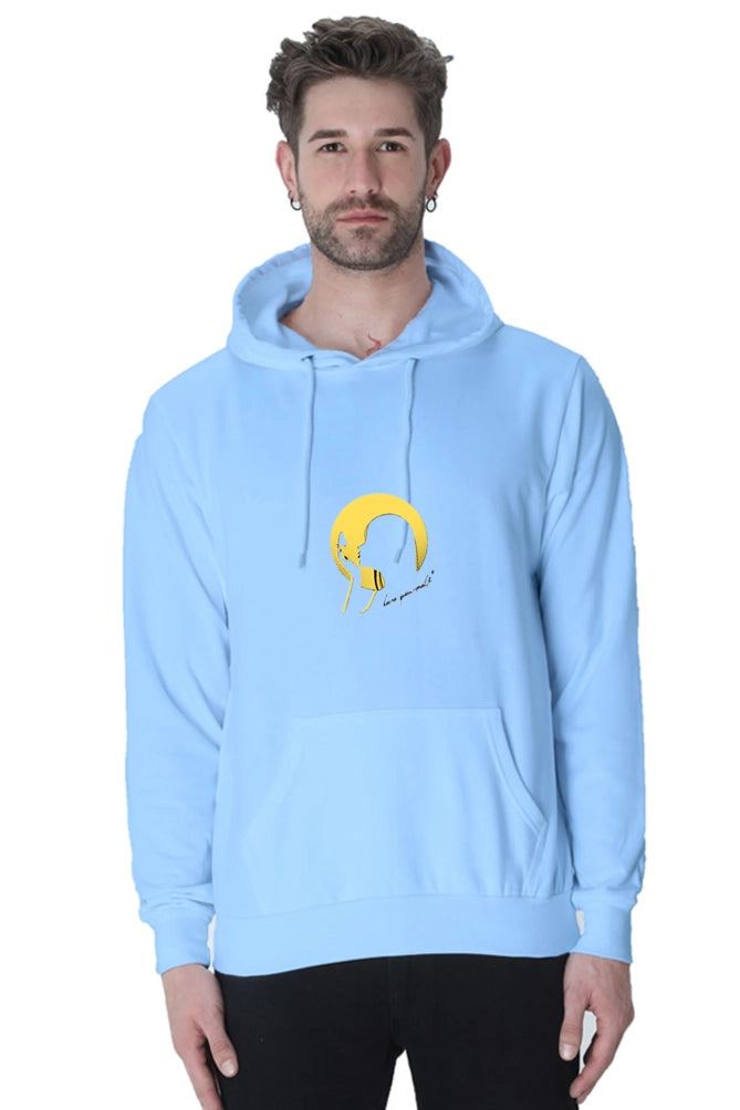 Unisex Love Yourself Hoodie Maroon N More 300 GSM Premium cotton | Dripsquadx