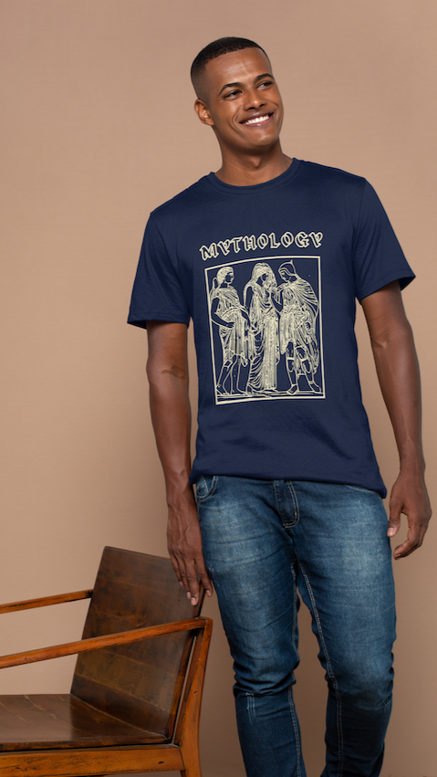 Drip SquadX Mythology oversized relaxed fit T- Shirt