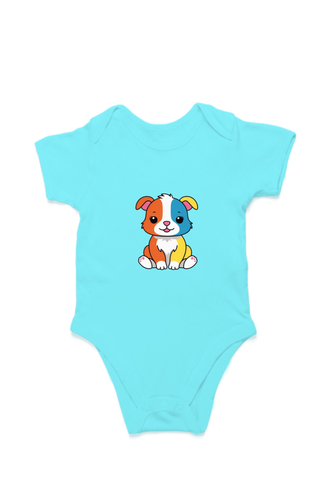 Drip Squadx Infant Multicolor Puppy Romper