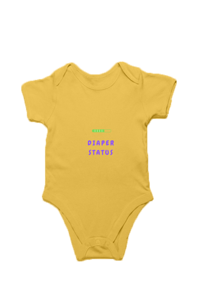 Drip Squadx Infant Diaper Status Romper