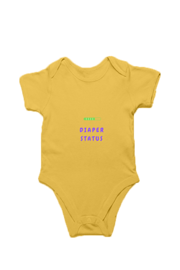 Drip Squadx Infant Diaper Status Romper