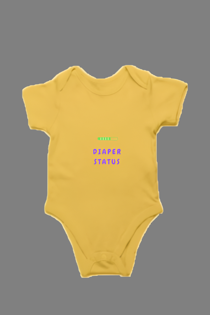 Drip Squadx Infant Diaper Status Romper