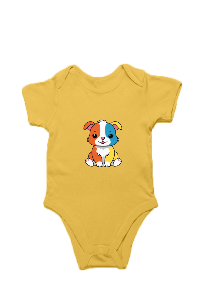 Drip Squadx Infant Multicolor Puppy Romper