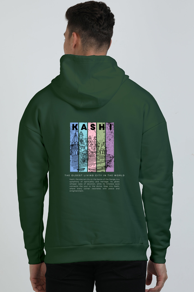 Oversized Kashi Hoodie Maroon N more 400 GSM Premium cotton | Dripsquadx Comfort Meets Spirituality