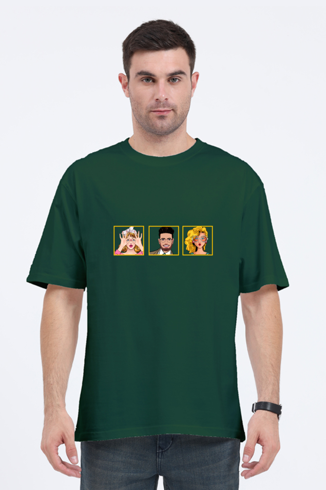Drip SquadX Retro Unisex Oversize Classic Tshirt